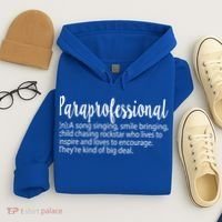 Paraprofessional Teacher Definition Para Teacher Funny Funny Gift Hoodie thumb 4