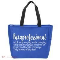 Paraprofessional Teacher Definition Para Teacher Funny Funny Gift Tote Bag thumb 0
