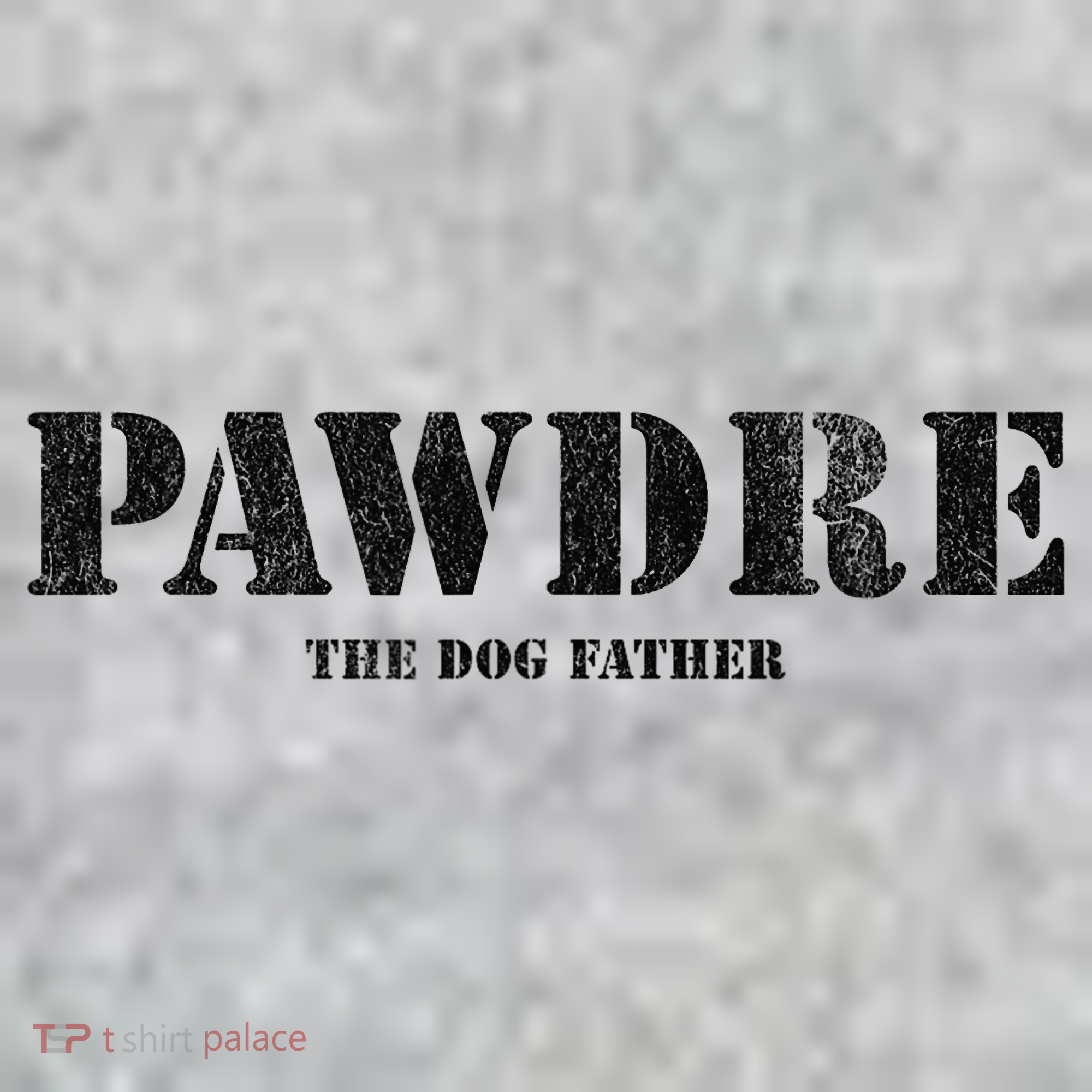 PAWDRE The Dog Father Dog Dad Fathers Day Kids Hoodie