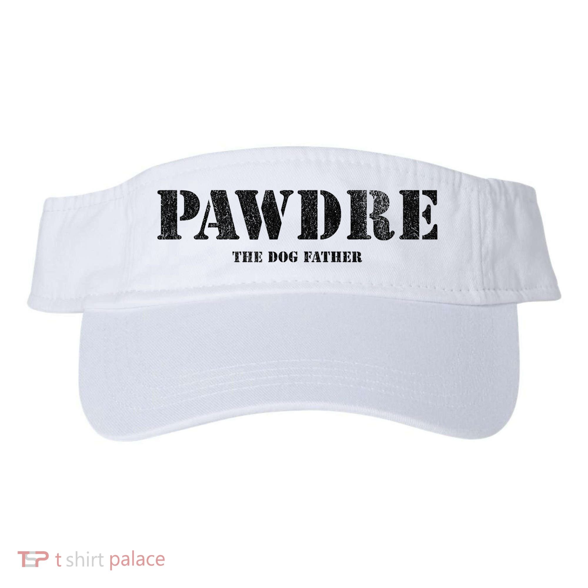 PAWDRE The Dog Father Dog Dad Fathers Day Visor