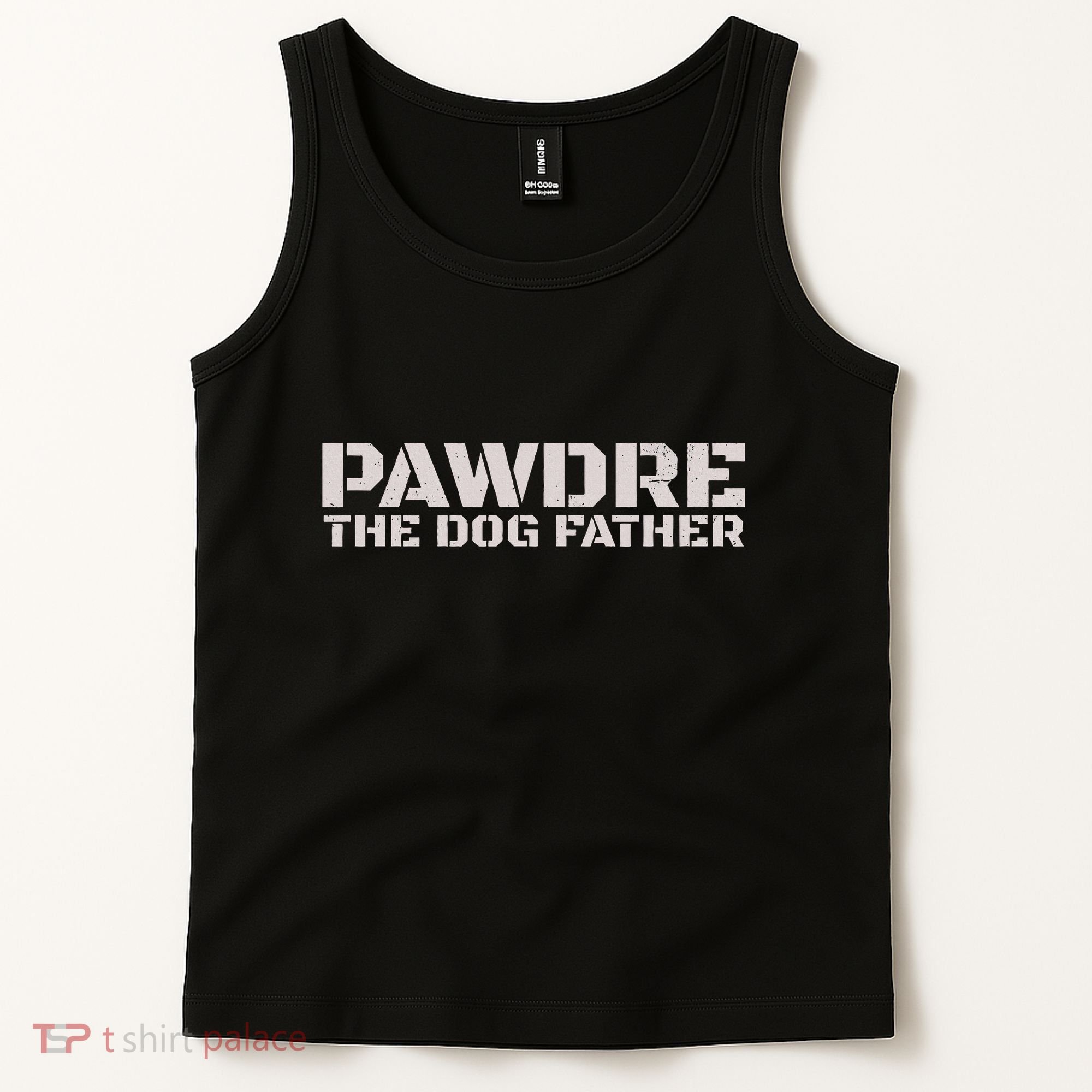 Pawdre The Dog Father Original Dog Dad Tank Top