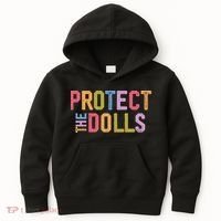 Protect The Dolls - Transg Women Solidarity Kids Hoodie thumb 0