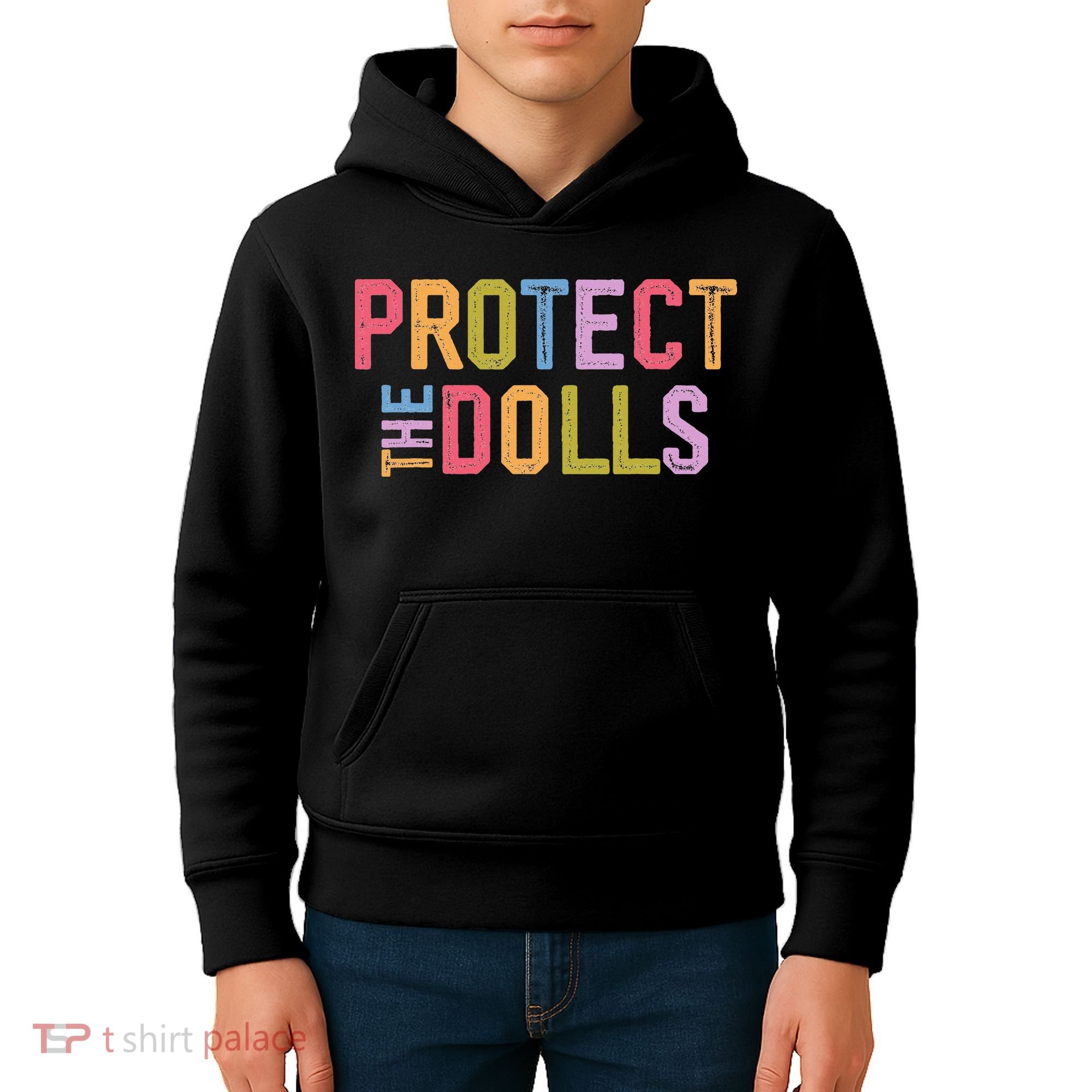 Protect The Dolls - Transg Women Solidarity Kids Hoodie