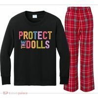 Protect The Dolls - Transg Women Solidarity Kids Long Sleeve Plaid Pajama Set thumb 0