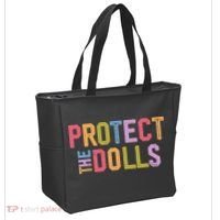 Protect The Dolls - Transg Women Solidarity Tote Bag thumb 2