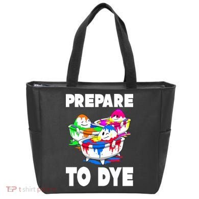 Prepare To Dye Funny Easter Egg Tote Bag