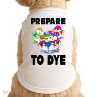 Prepare To Dye Funny Easter Egg Doggie Tank thumb 0
