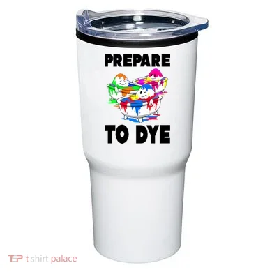 Prepare To Dye Funny Easter Egg Tumbler
