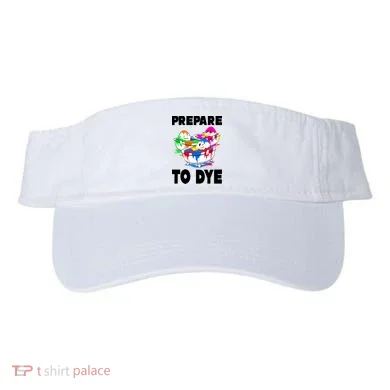 Prepare To Dye Funny Easter Egg Visor