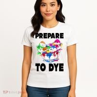 Prepare To Dye Funny Easter Egg Women's T-Shirt thumb 4