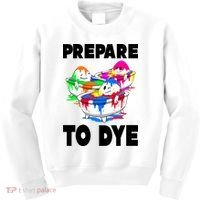 Prepare To Dye Funny Easter Egg Kids Sweatshirt thumb 0