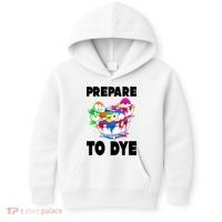 Prepare To Dye Funny Easter Egg Kids Hoodie thumb 0
