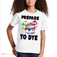 Prepare To Dye Funny Easter Egg Kids T-Shirt thumb 2