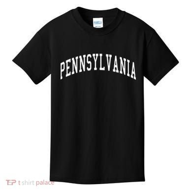 Pennsylvania Throwback Design Classic Kids T-Shirt