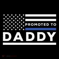 Promoted To Daddy Funny Police Officer Future Father Dad Coffee Mug thumb 5