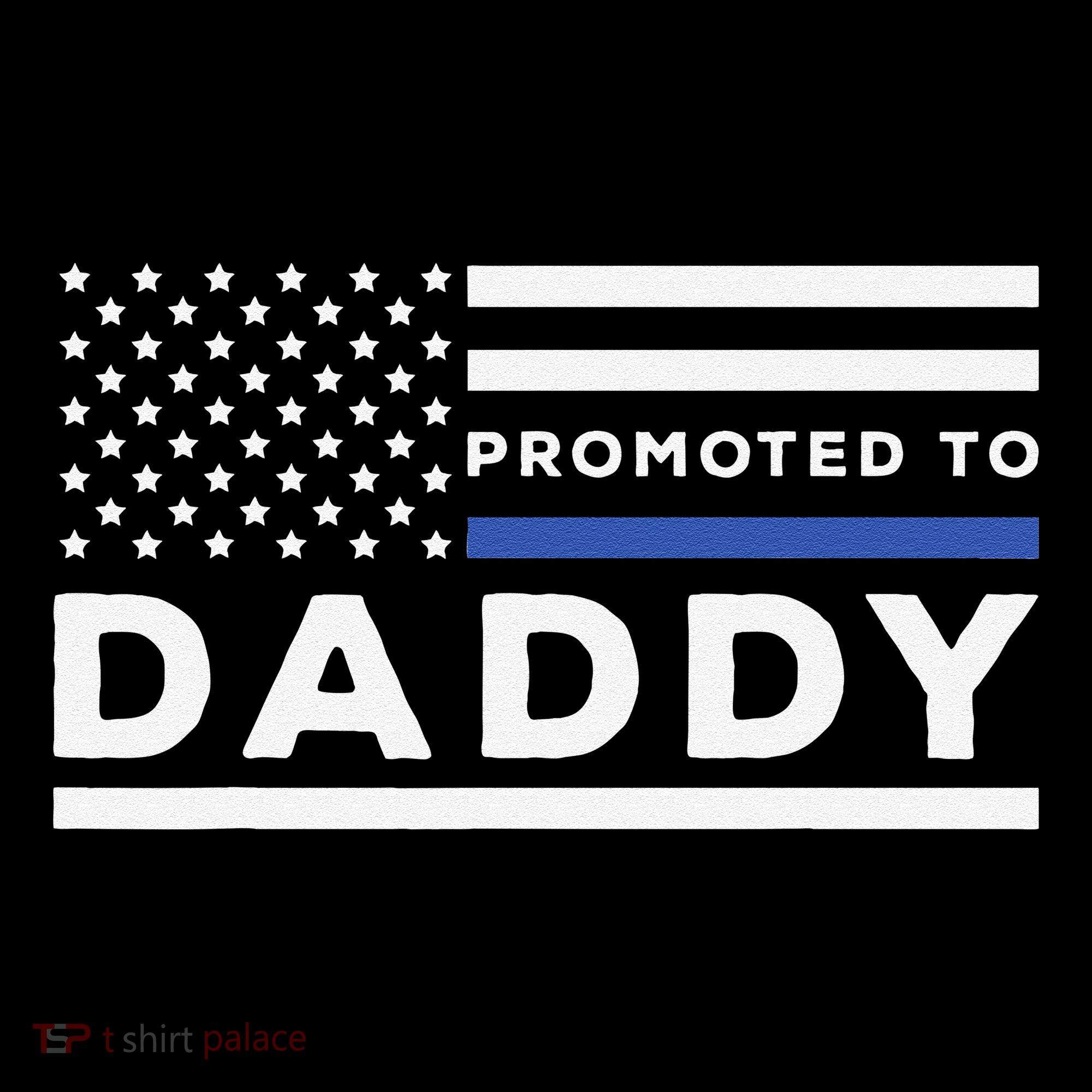 Promoted To Daddy Funny Police Officer Future Father Dad Coffee Mug