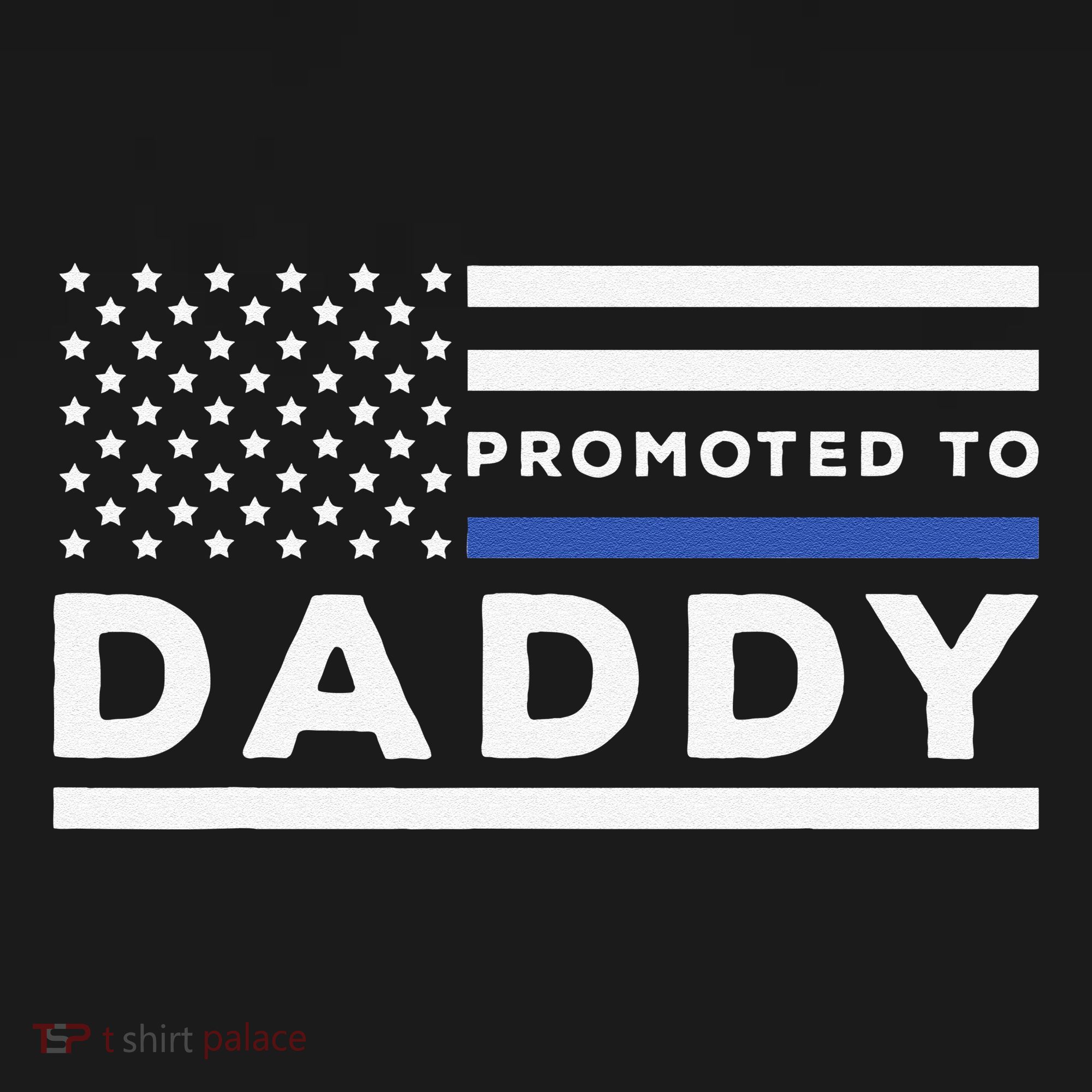 Promoted To Daddy Funny Police Officer Future Father Dad Ornament