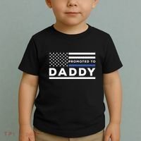 Promoted To Daddy Funny Police Officer Future Father Dad Toddler T-Shirt thumb 2