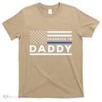 Promoted To Daddy Funny Police Officer Future Father Dad T-Shirt thumb 0