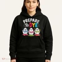 Prepare To Dye Funny Easter Eggs Hoodie thumb 5