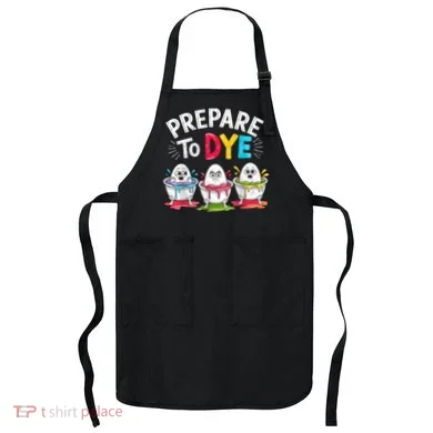 Prepare To Dye Funny Easter Eggs Apron