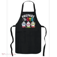 Prepare To Dye Funny Easter Eggs Apron thumb 0