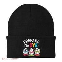 Prepare To Dye Funny Easter Eggs Beanie thumb 0