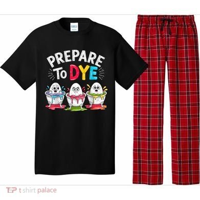 Prepare To Dye Funny Easter Eggs Pajama Set