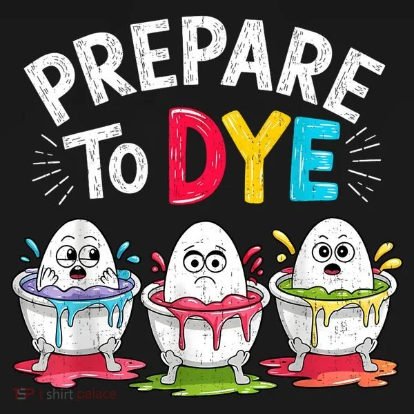 Prepare To Dye Funny Easter Eggs Baby Bodysuit