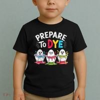 Prepare To Dye Funny Easter Eggs Toddler T-Shirt thumb 2