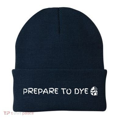 Prepare To Dye Funny Easter Beanie