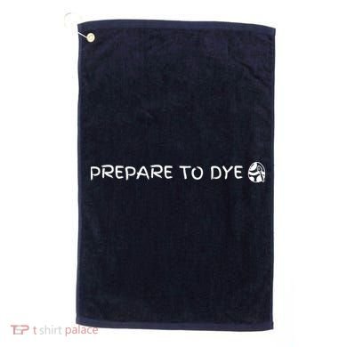 Prepare To Dye Funny Easter Golf Towel
