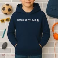 Prepare To Dye Funny Easter Kids Hoodie thumb 2