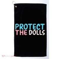 Protect The Dolls Golf Towel thumb 0