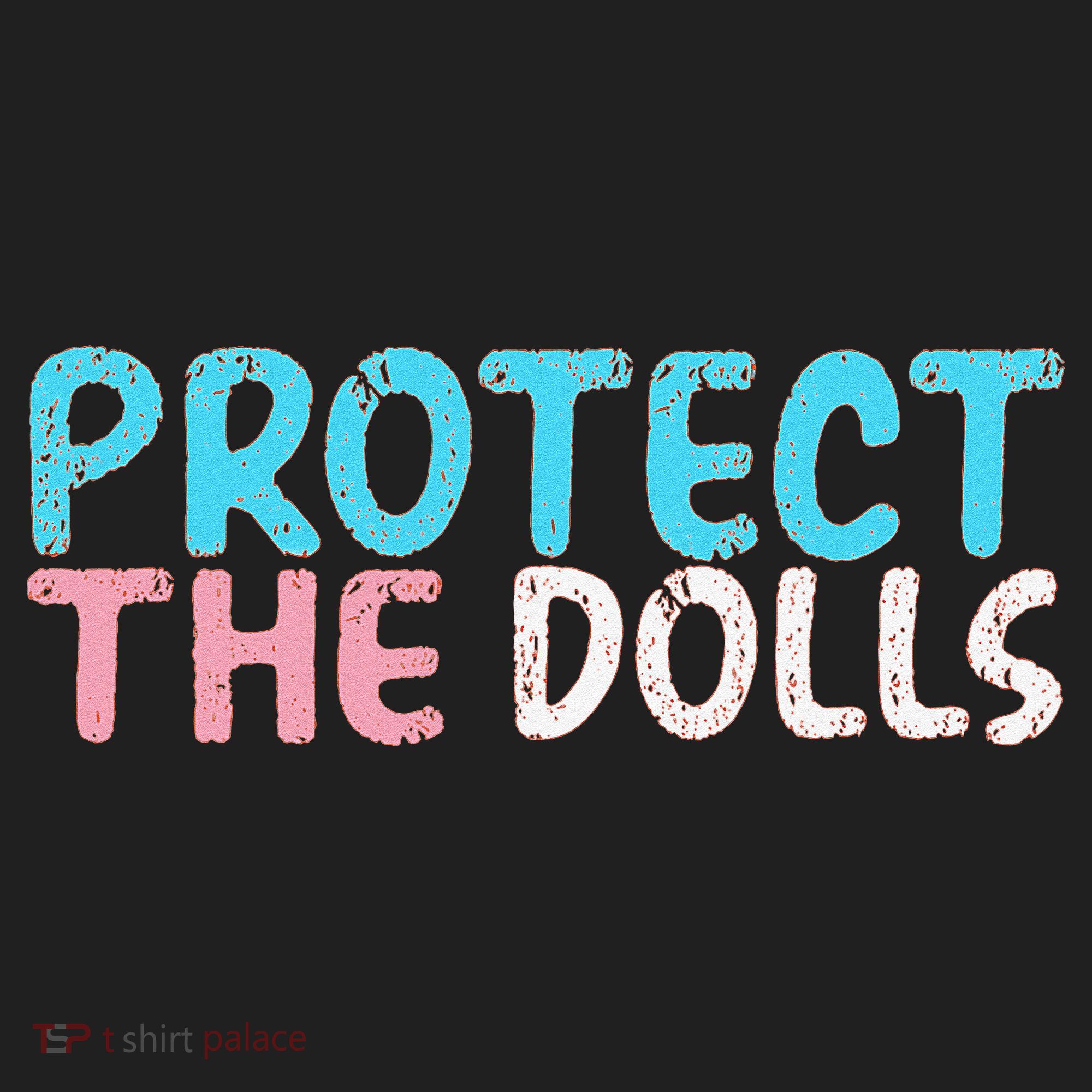 Protect The Dolls Golf Towel