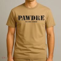 PAWDRE The Dog Father Dog Dad Fathers Day T-Shirt thumb 3