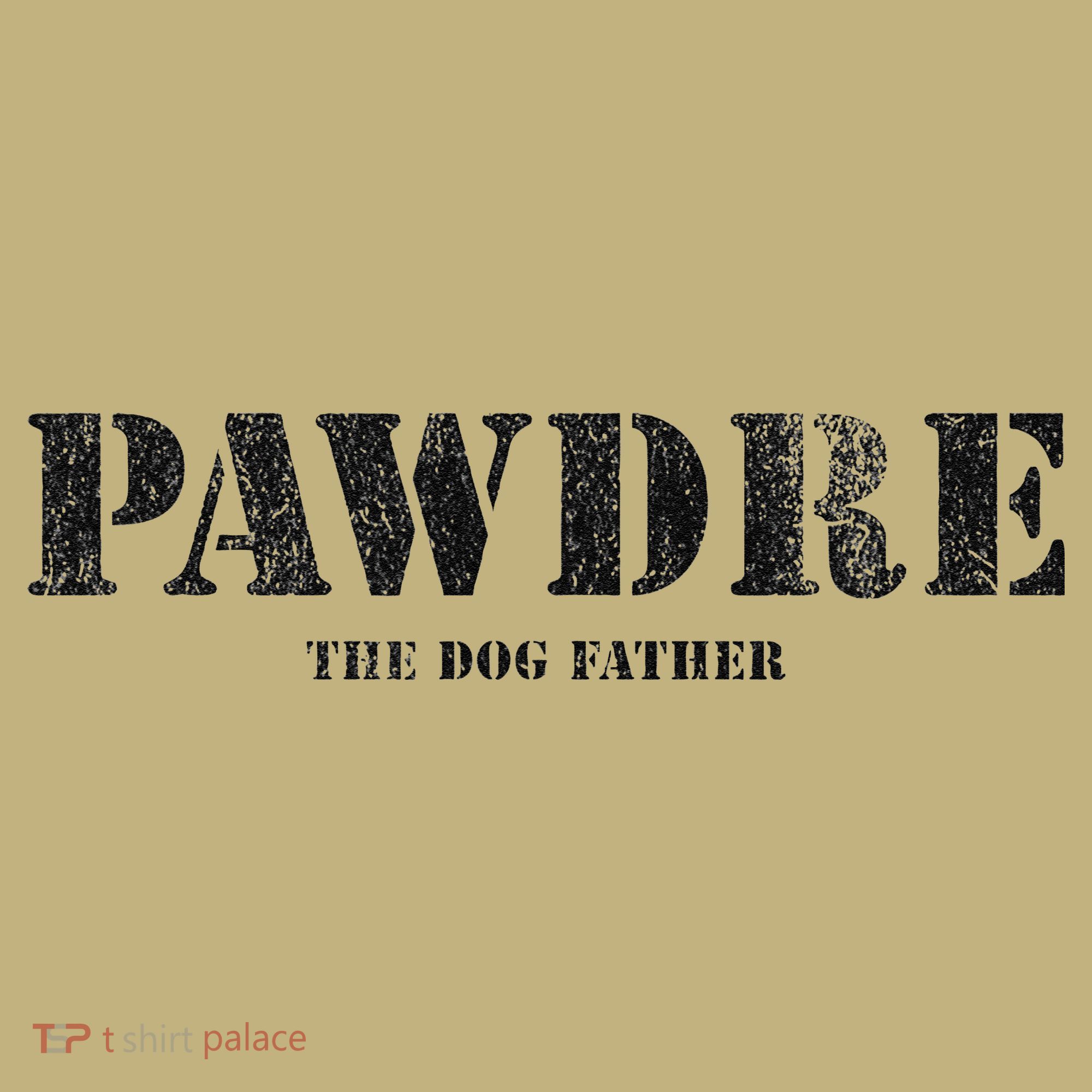 PAWDRE The Dog Father Dog Dad Fathers Day Polo