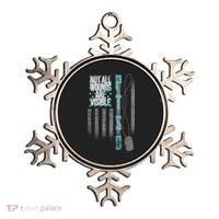 Not All Wounds Are Visible Ptsd Veteran Flag Ornament thumb 0