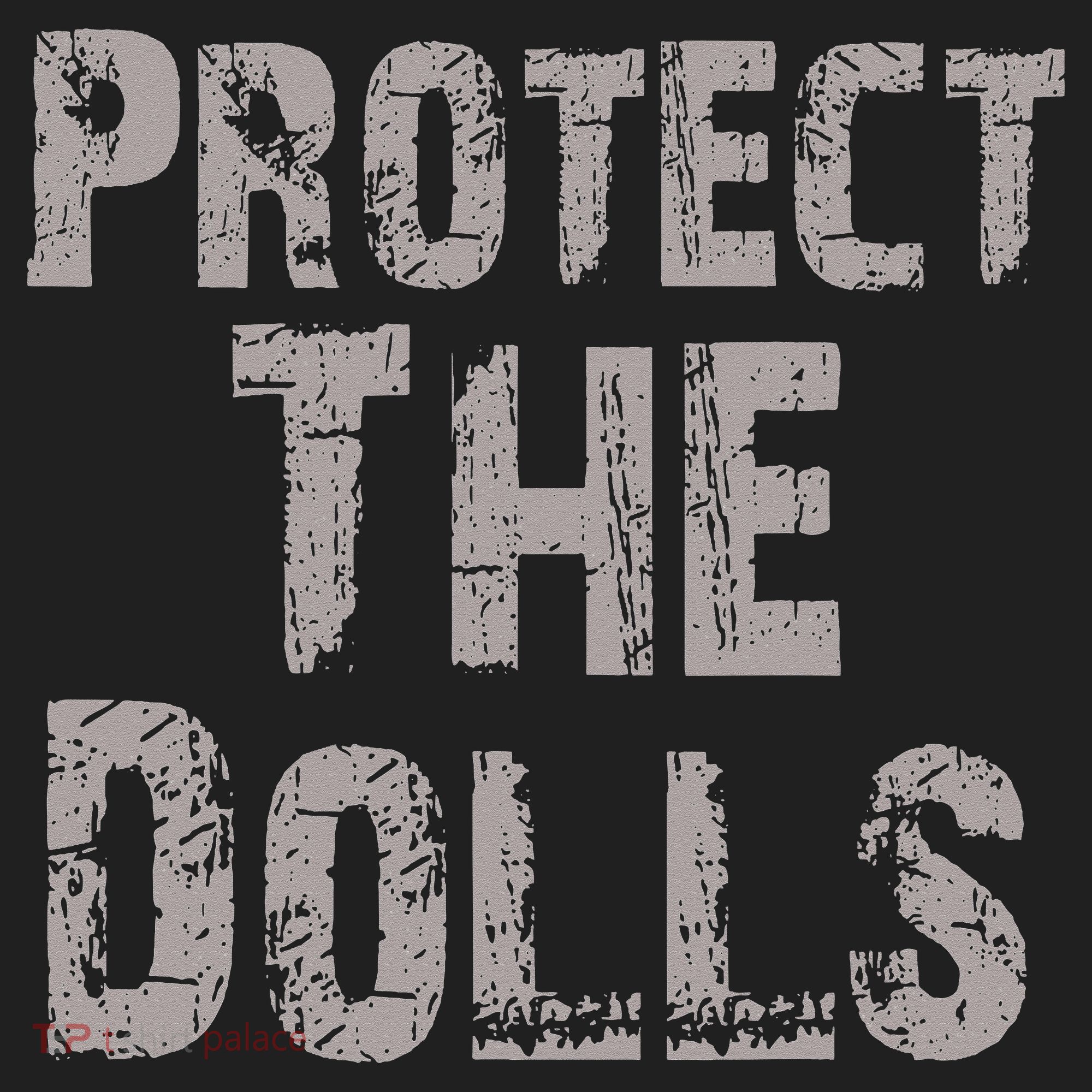 Protect The Dolls Crop Funny Women Tumbler