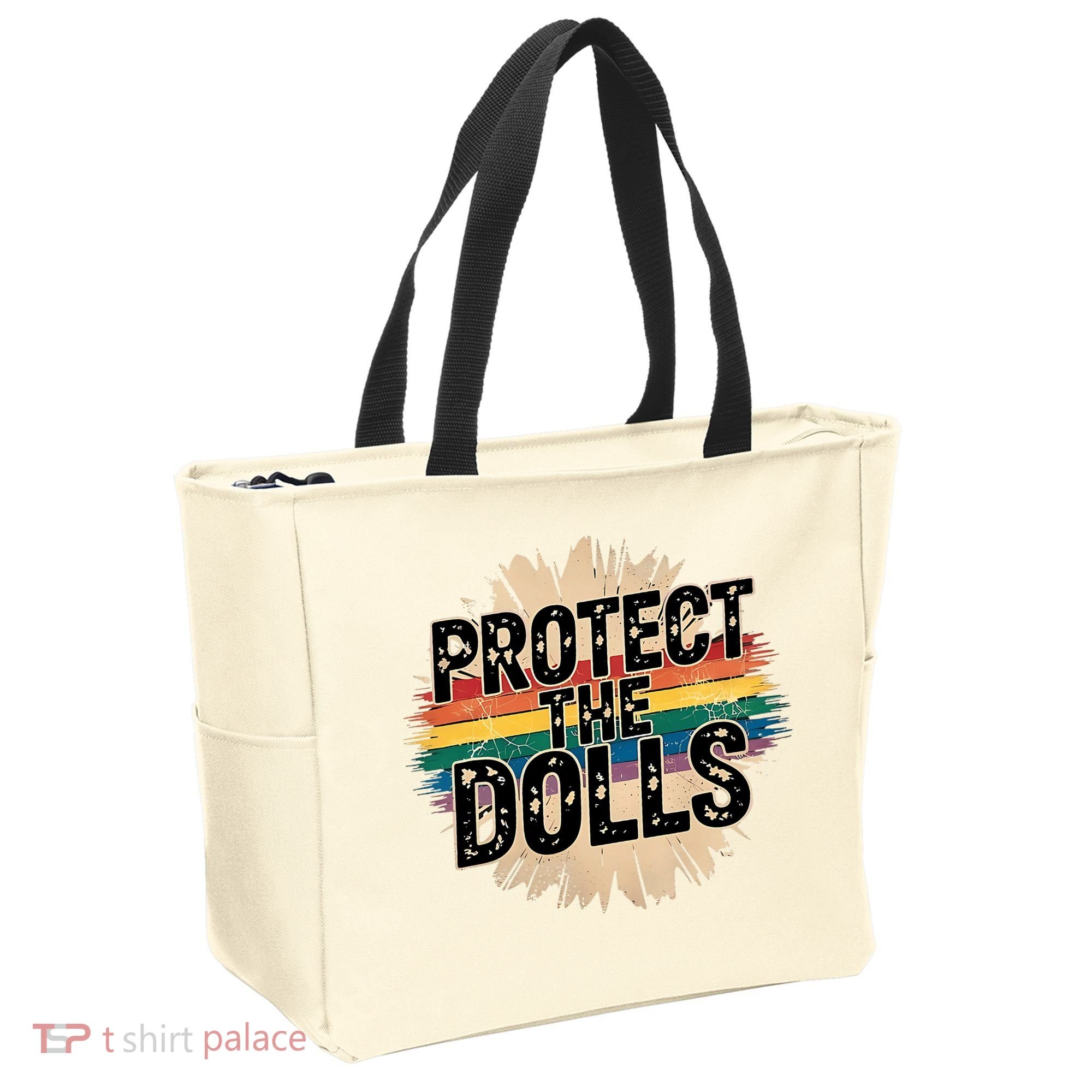 Protect The Dolls Funny Quote  Women Pride Month  Tote Bag