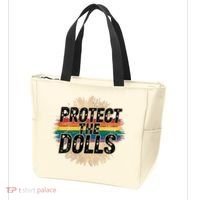 Protect The Dolls Funny Quote  Women Pride Month  Tote Bag thumb 3