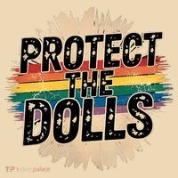 Protect The Dolls Funny Quote  Women Pride Month  Tote Bag thumb 4