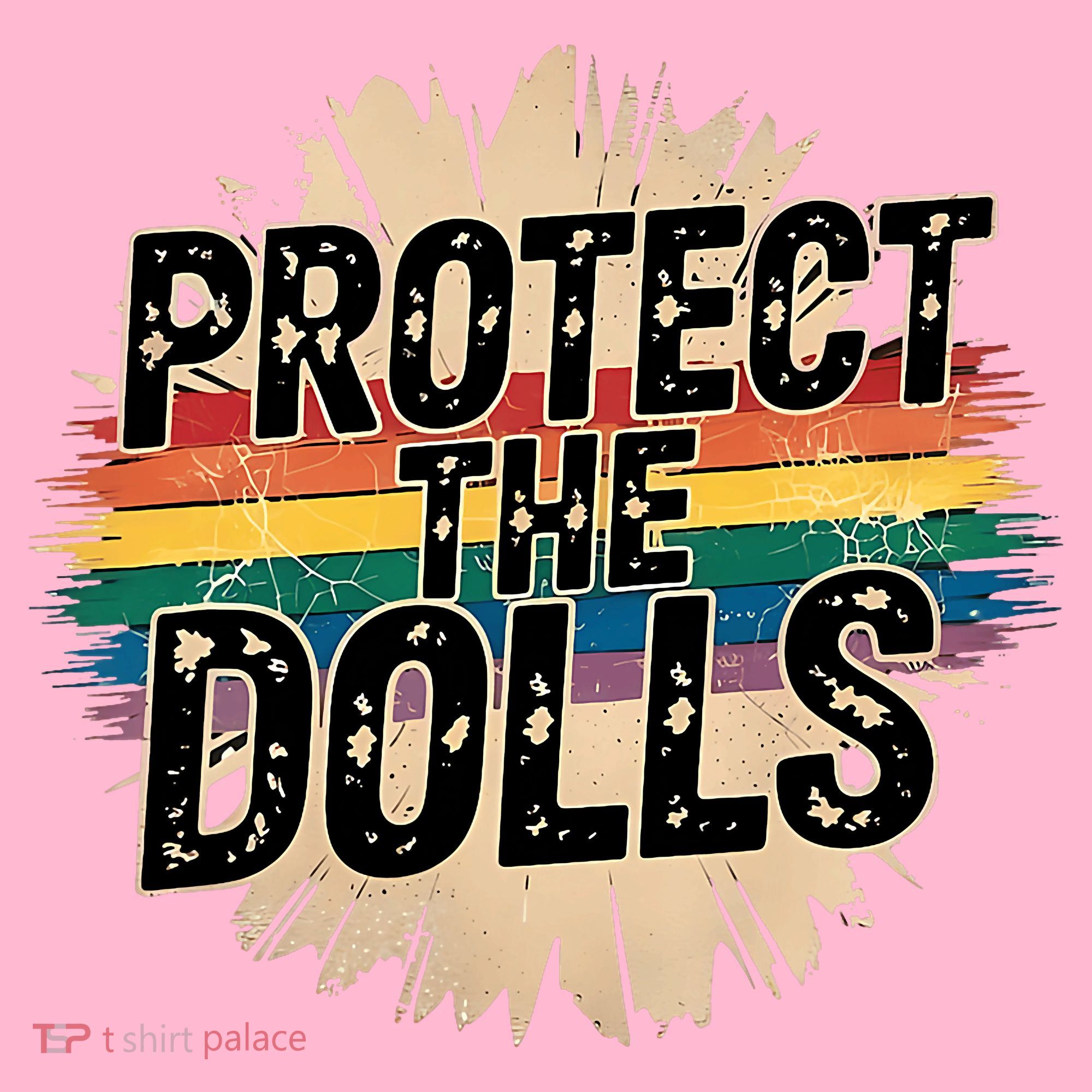 Protect The Dolls Funny Quote  Women Pride Month  Coaster