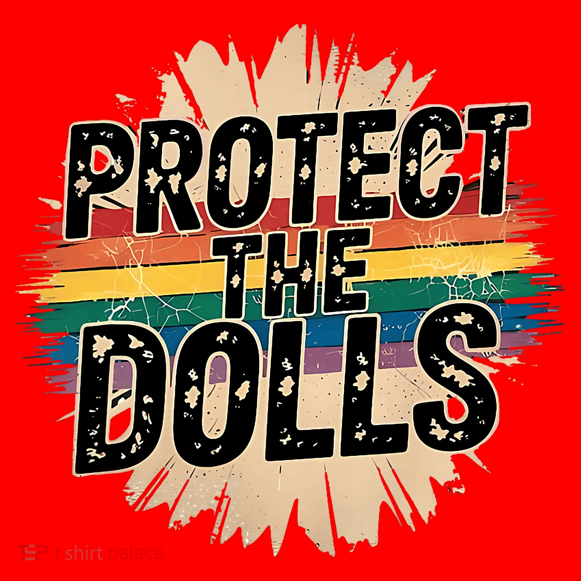 Protect The Dolls Funny Quote  Women Pride Month  Santa Hat