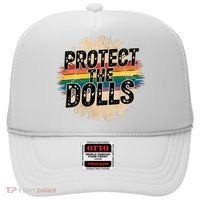 Protect The Dolls Funny Quote  Women Pride Month  Hat thumb 0