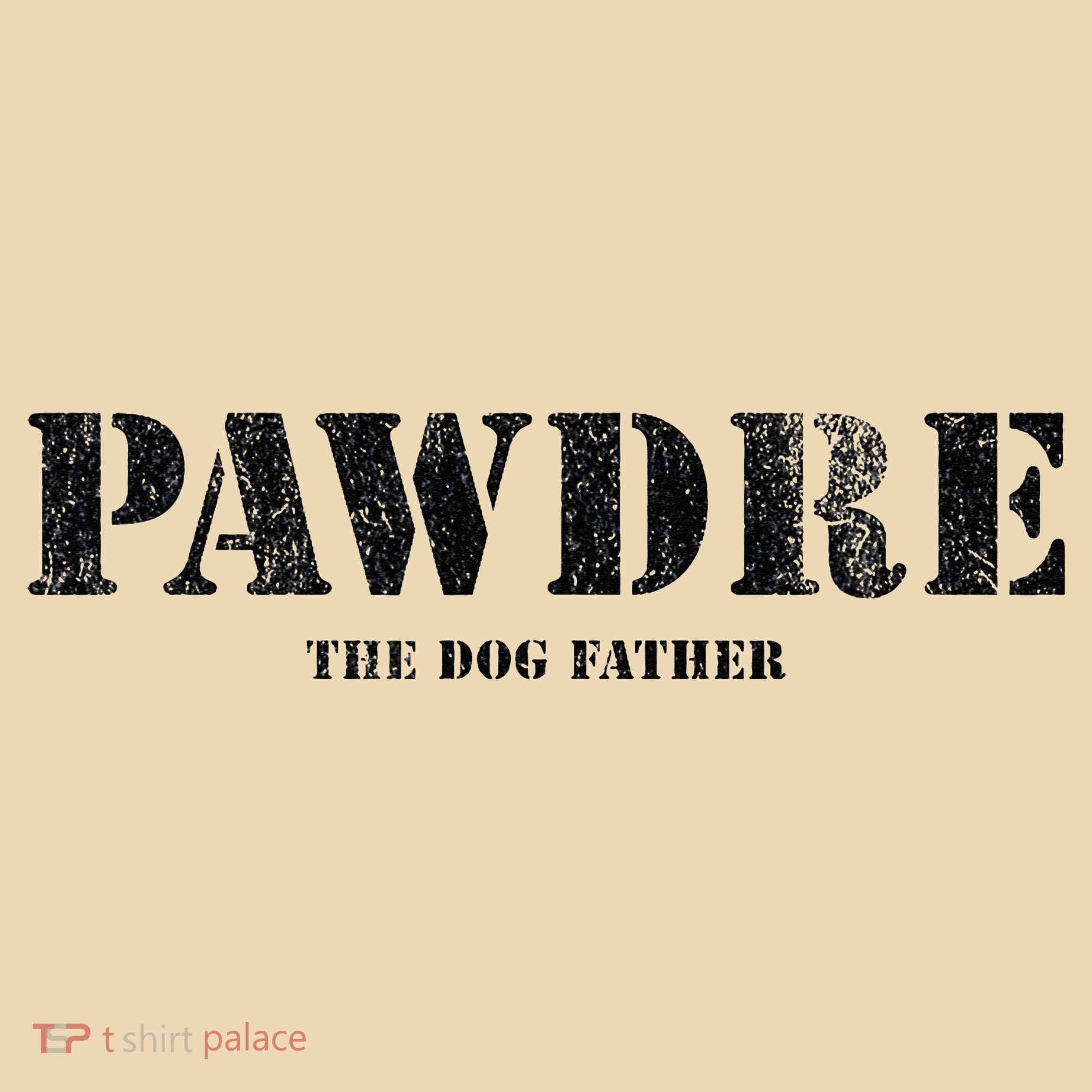 PAWDRE, The Dog Father, Dog Dad Father's Day  Tote Bag