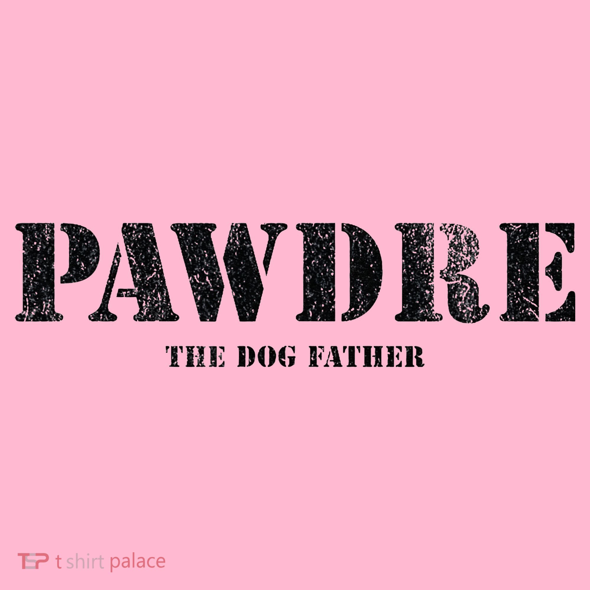 PAWDRE, The Dog Father, Dog Dad Father's Day  Coaster