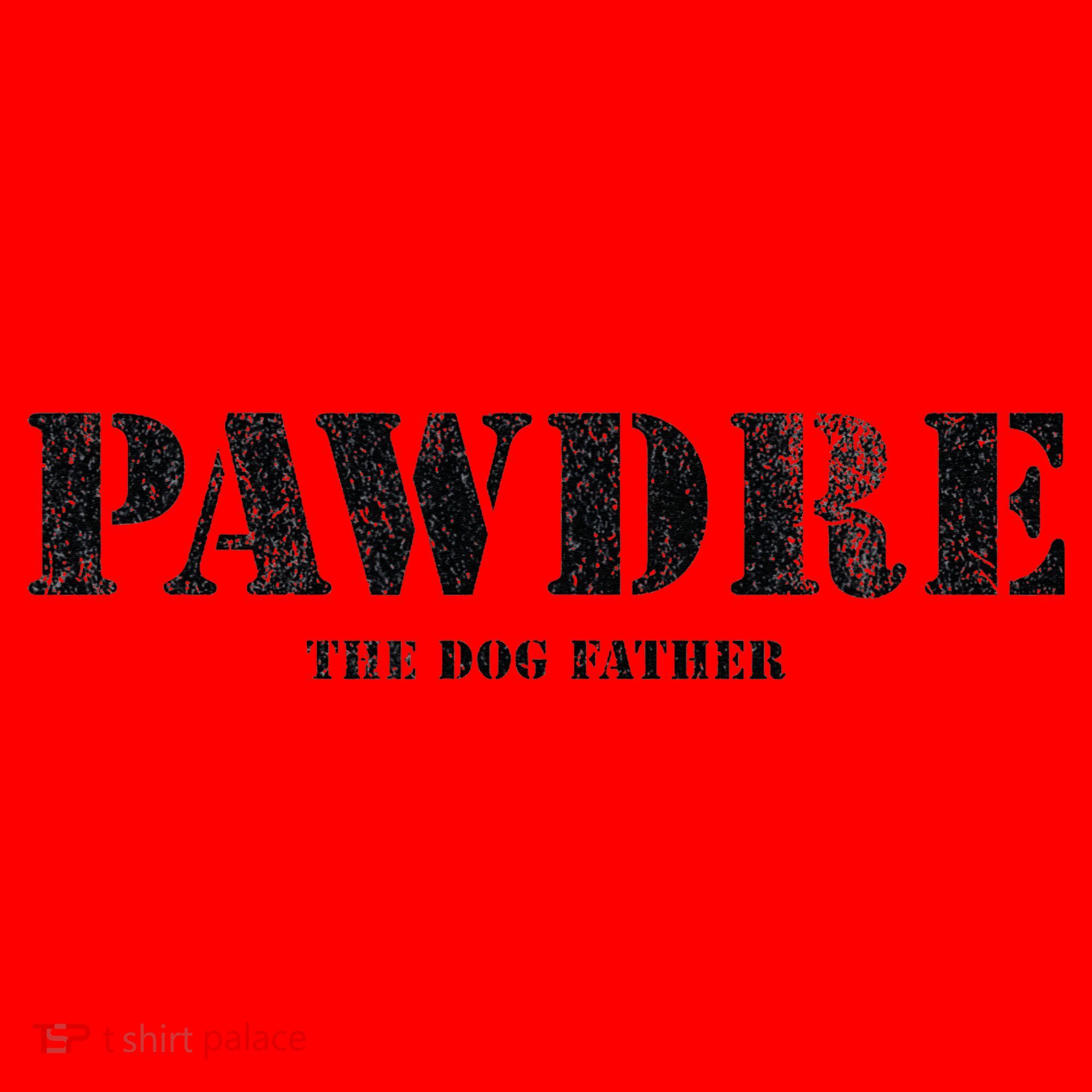 PAWDRE, The Dog Father, Dog Dad Father's Day  Santa Hat