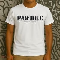 PAWDRE, The Dog Father, Dog Dad Father's Day  T-Shirt thumb 3