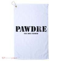 PAWDRE, The Dog Father, Dog Dad Father's Day  Golf Towel thumb 0